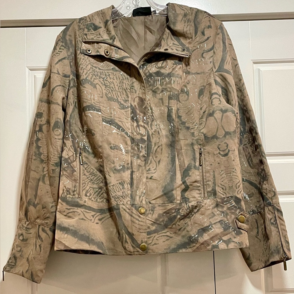 Vintage Orly Stylish Patterned Jacket